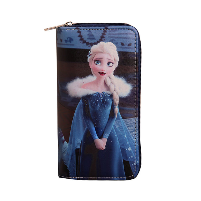 Wholesale cartoon cute children Girl women's long wallet