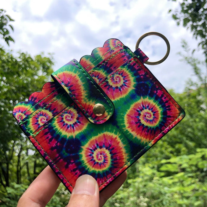 Wholesale PU Card Holder Keychain JDC-KC-Maol016