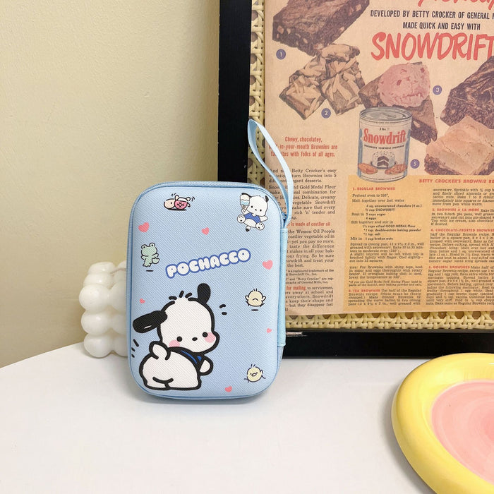 Wholesale  Cartoon  Headset Storage Bag Large Coin Purse Charger Data Cable Hard Disk Mobile Power Storage Box