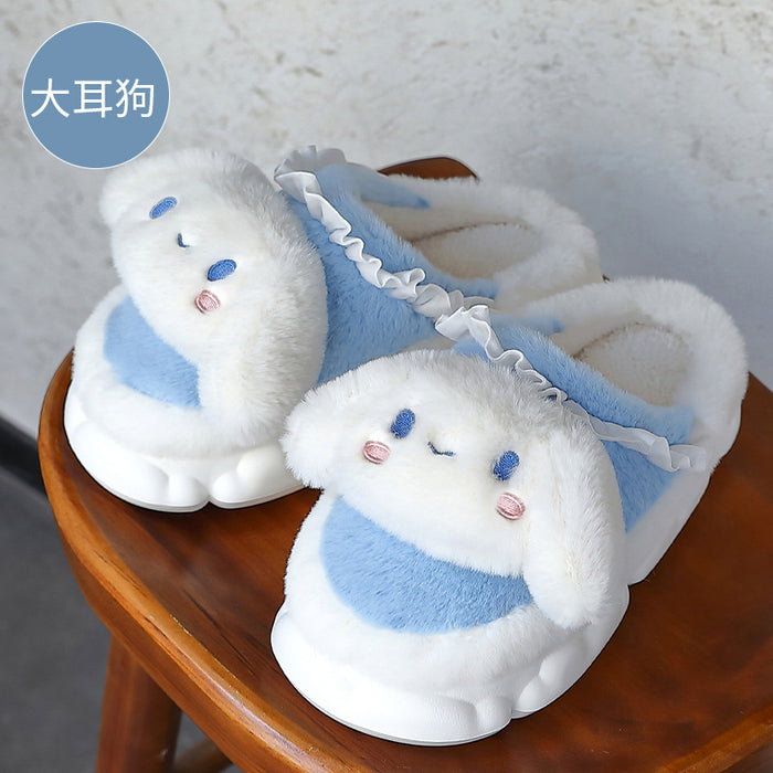 Wholesale Winter Thick Bottom Cartoon Cotton Slippers JDC-SP-Junk001