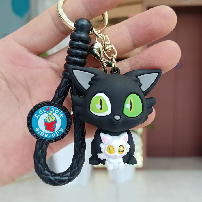 Wholesale Cartoon Silicone Anime Keychain JDC-KC-YiChang027