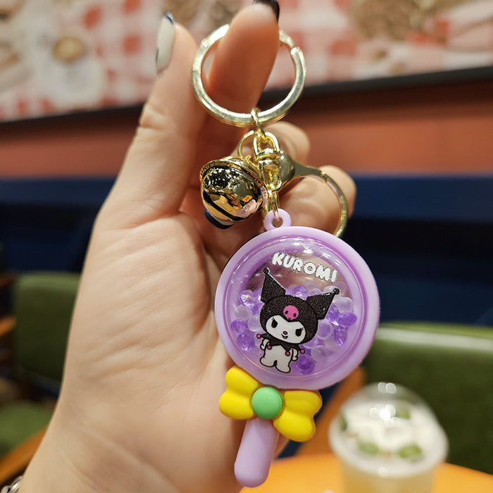 Wholesale Cartoon Bell Aromatherapy Silicone Keychain JDC-KC-YiZhuo005