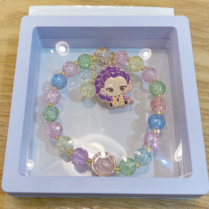 Wholesale Glass Lapis Lazuli Bracelet Fashion Accessory for Kids MOQ≥3