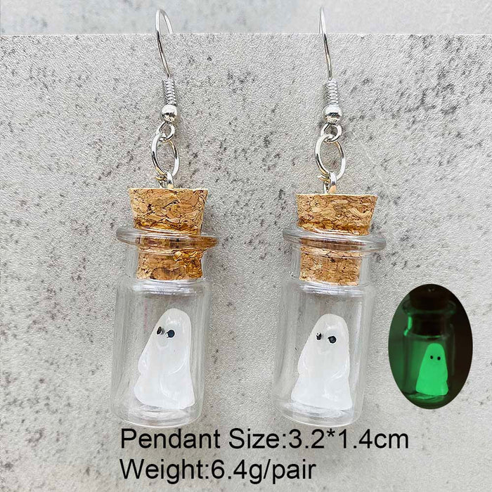 Wholesale  Earrings Ghost Pumpkin Corn Sugar Pendant Necklace  Christmas Jewelry