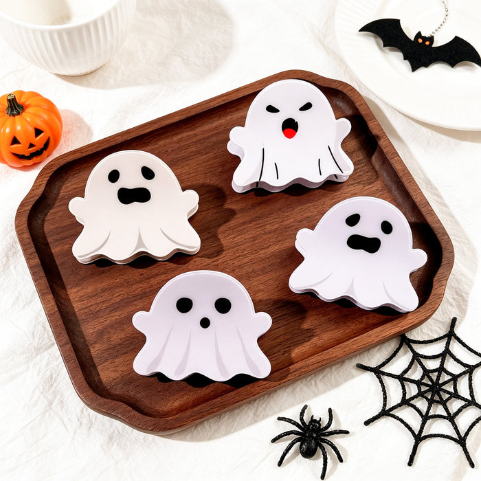 Wholesale PVC  Ghost Shark Hair Claw Clip Funny Hair Gripper For Festive Everyday Styling And Boutique Resale