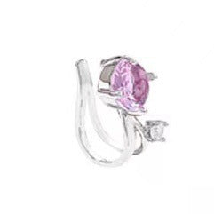 Wholesale Small Bulb Flash Zirconium Ear Clip Women's Earrings