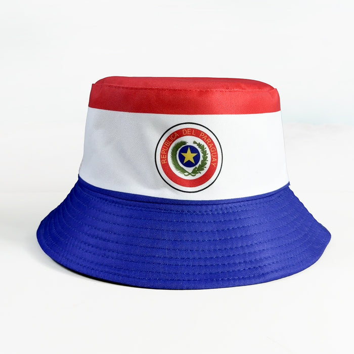 Wholesale World Cup Fisherman Hat Sun Hat Fan Supplies Reversible Bucket Hat