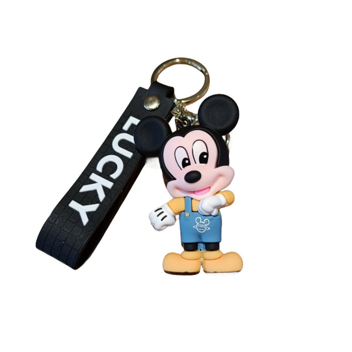 Wholesale Silicone Cartoon Doll Keychain JDC-KC-MingT227