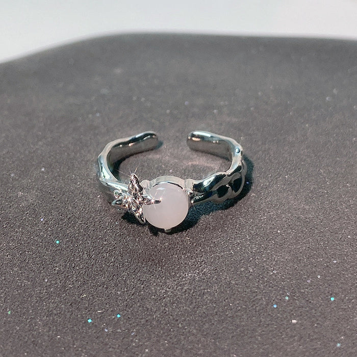 Wholesale High end niche design ring, cross shaped opening personalized ring