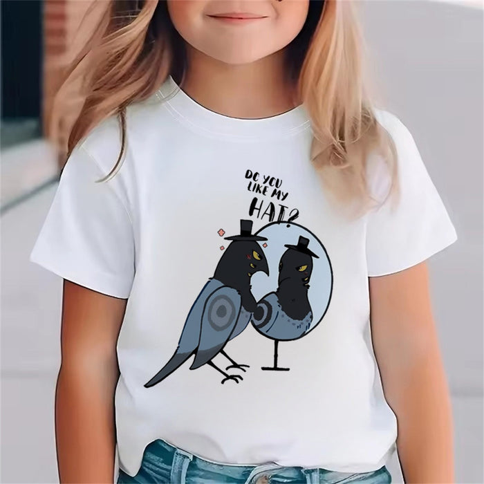 Wholesale Cotton Casual Teen T Shirt K Pop  Fan Gift Striped Round Neck Short Sleeve