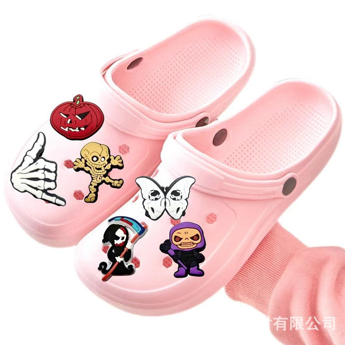 Wholesale 20 series shoe flower shoe buckle detachable hole shoe accessory