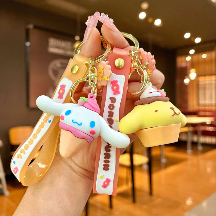 Wholesale Rubber Cartoon Keychain JDC-KC-JinM007