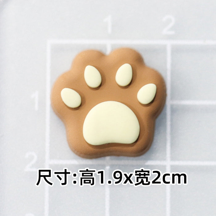 Wholesale 10pcs Capybara soft rubber decoration handmade DIY accessories mobile phone case slippers buckle cup stickers