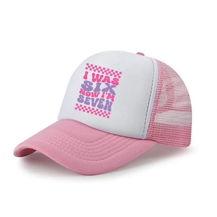 Wholesale Stylish Kids Cartoon Baseball Cap Breathable Mesh Unisex Sun Hat Extended Brim Fashion Accessory