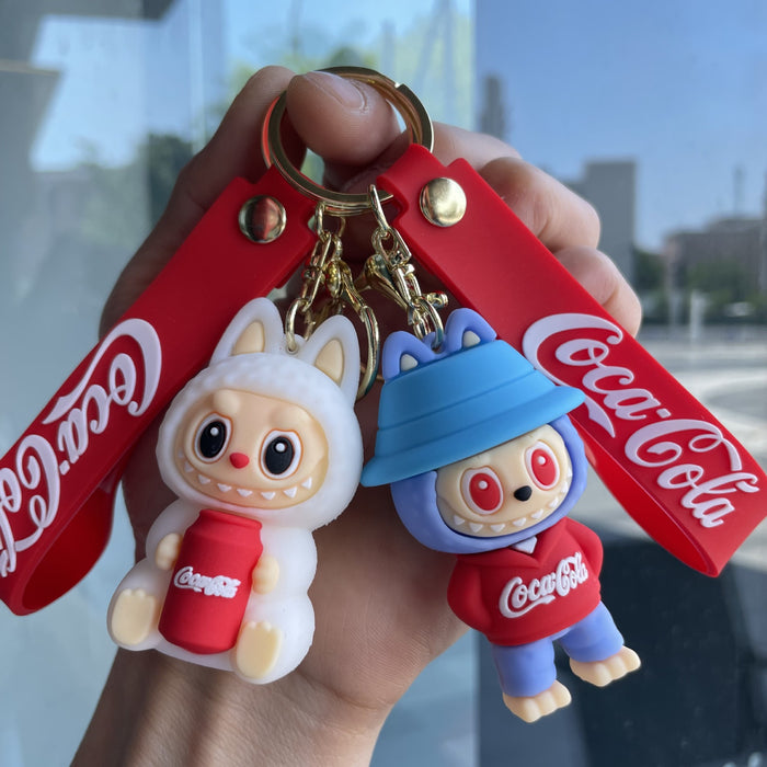Wholesale Keychain Cartoon Doll Backpack Pendant Car Keychain Small Gift