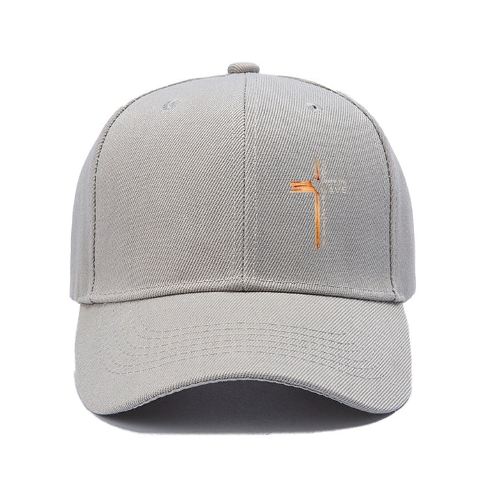 Wholesale 2pcs Cross print fashionable outdoor casual baseball cap