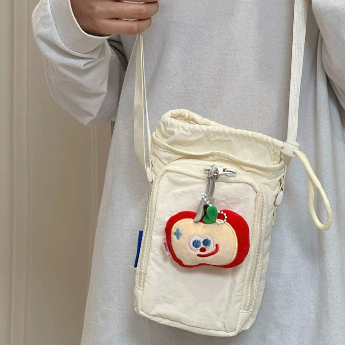 Wholesale Trendy Small Crossbody Phone Bag Polyester Solid Color Zipper Everyday Wear Gift