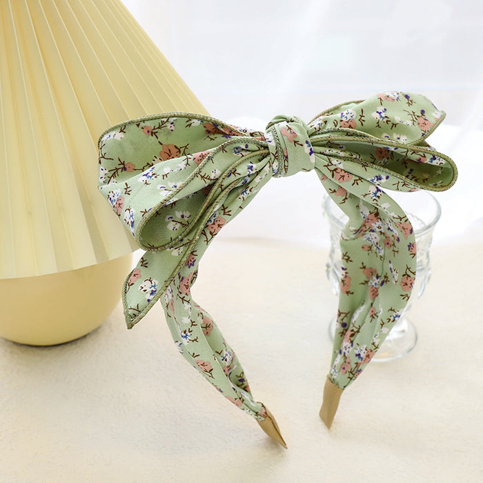 Wholesale Printing Bow Headband JDC-HD-MIs022