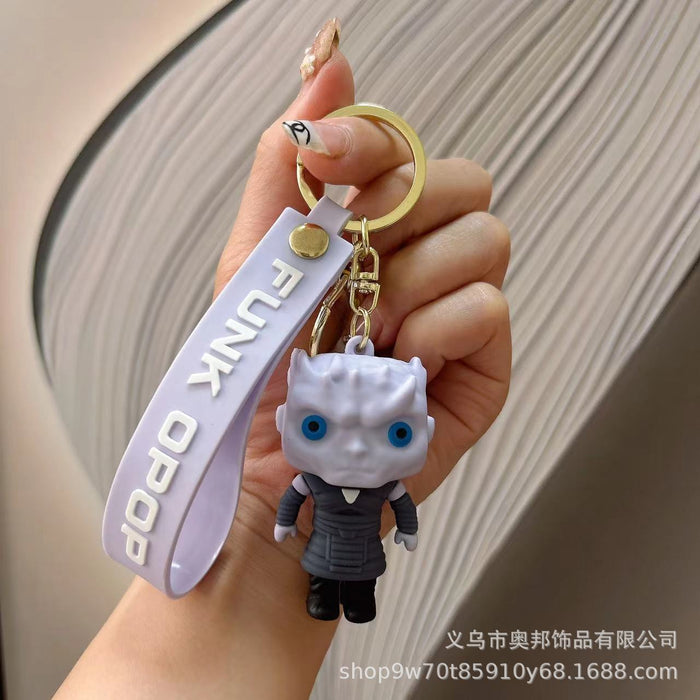 Wholesale 2PCS Super Cute Cute Doll PVC Keychains JDC-KC-Aobang007