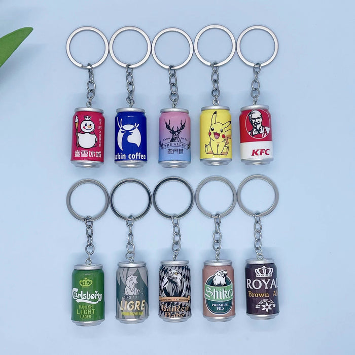 Wholesale Creative Can Series Keychains JDC-KC-JuShu021