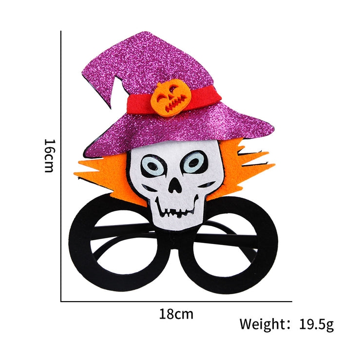 Wholesale Halloween Cartoon Plastic Glasses JDC-SG-ZHHAO004