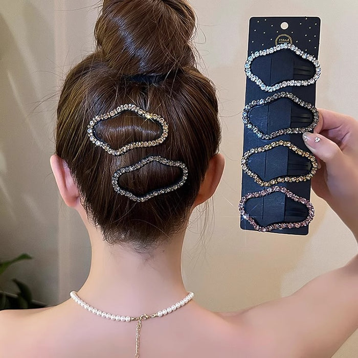 Wholesale Hairpin Clip Front Broken Hair Card High-end bb Clip Headwear