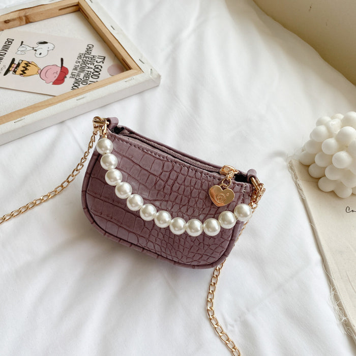 Wholesale PU Sweet Girls Crossbody Bag Cute Children Shoulder Bag Coin Purse JDC-SD-YuanDuo056