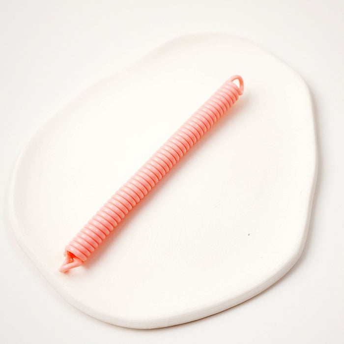 Wholesale Creative retractable elastic rope key chain pendant spring anti-lost bracelet chain ring