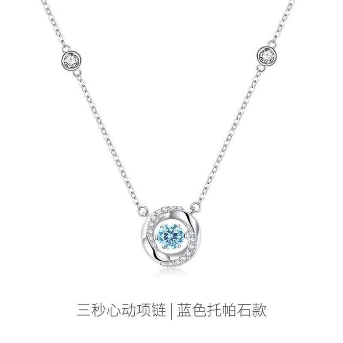 Wholesale Necklaces, niche collarbone chains, pulsating hearts