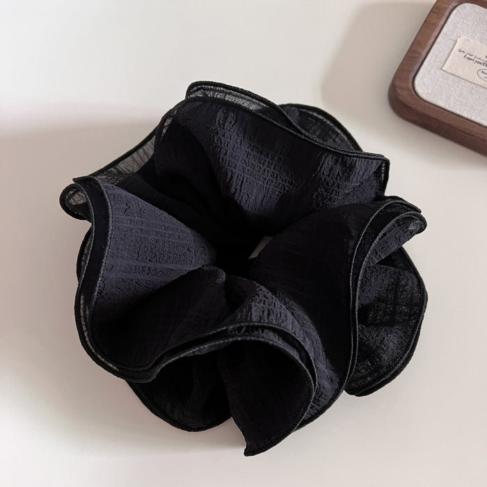 Wholesale Temperament, lace, pleated, high-end hair loop, hair rope