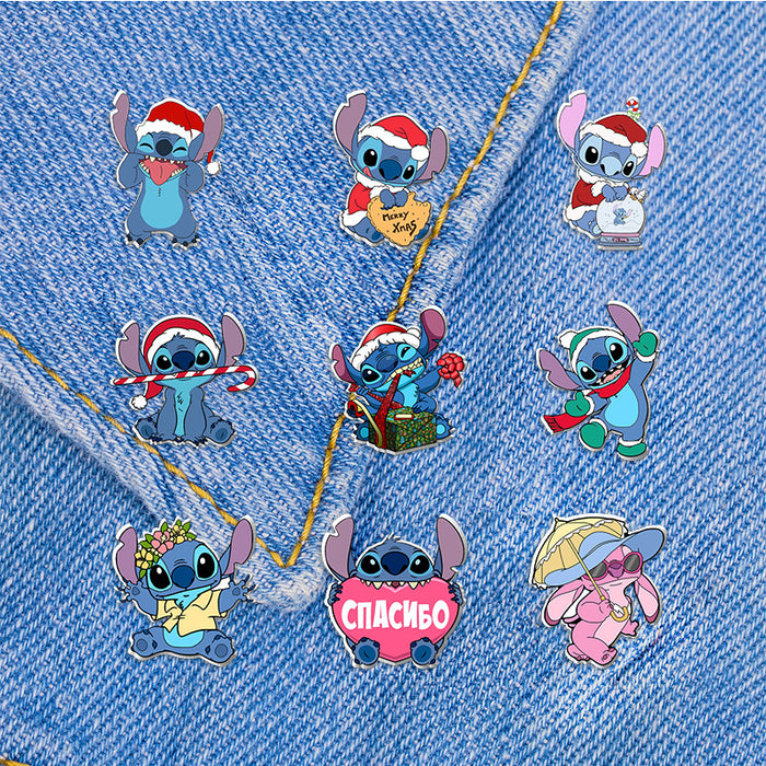 Wholesale Cartoon Christmas Series Resin Brooch JDC-BCH-XiangL005