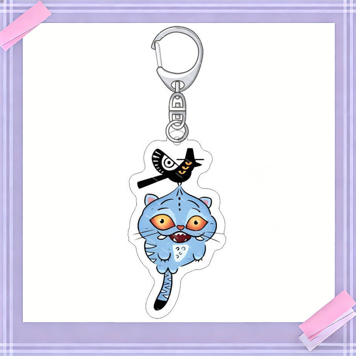 Wholesale 10pcs/set K-POP anime merchandise acrylic keychains and pendants