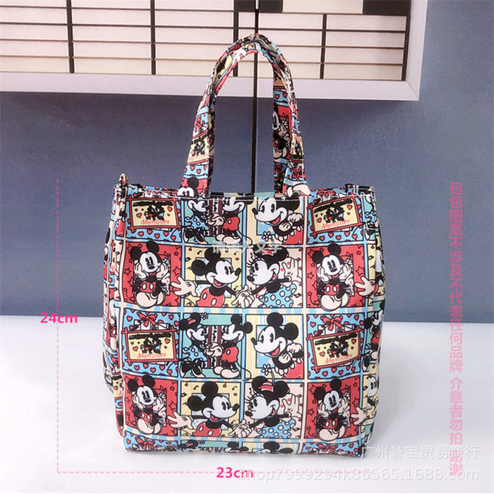 Wholesale Cartoon Print Oxford Cloth Tote Bag JDC-HB-YuB001