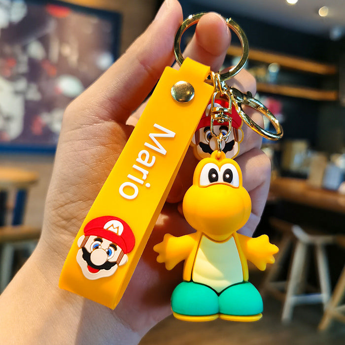 Wholesale Cartoon Doll Silicone Keychain JDC-KC-Tingm224