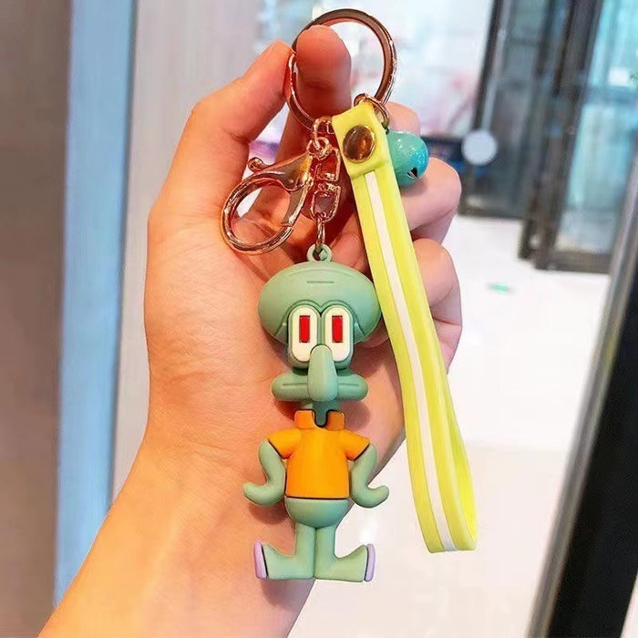 Wholesale Cute Cartoon Doll Glue Keychain JDC-KC-JuMen002