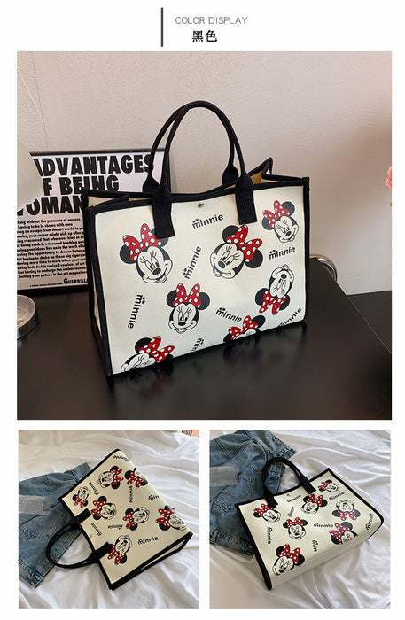 Wholesale Canvas Cartoon Fashion Handbag  JDC-HB-YuanDuo012