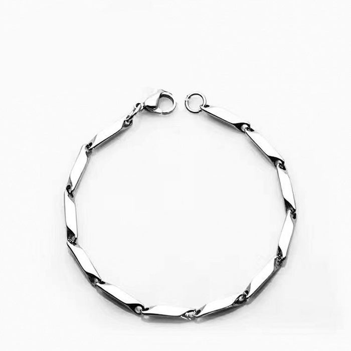Wholesale Stainless Steel Necklace Diamond Stick Chain