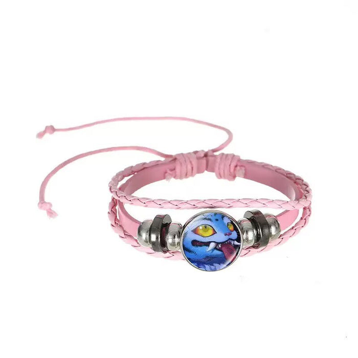 Wholesale K-POP Multi-layered Woven Beaded Bracelet