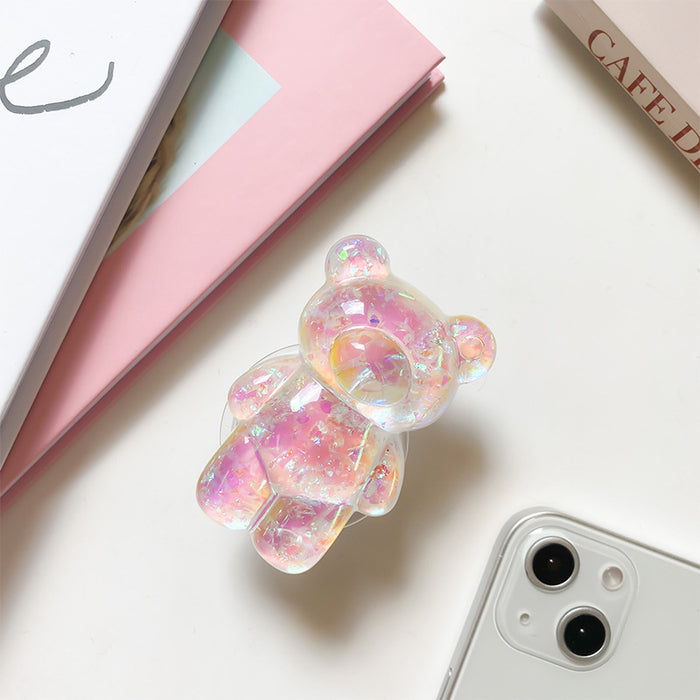 Wholesale 3D Holographic Bear Pop-out Phone Grips