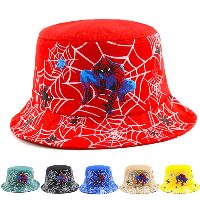 Wholesale  children' s fisherman hat spring cartoon small and medium children' s hat