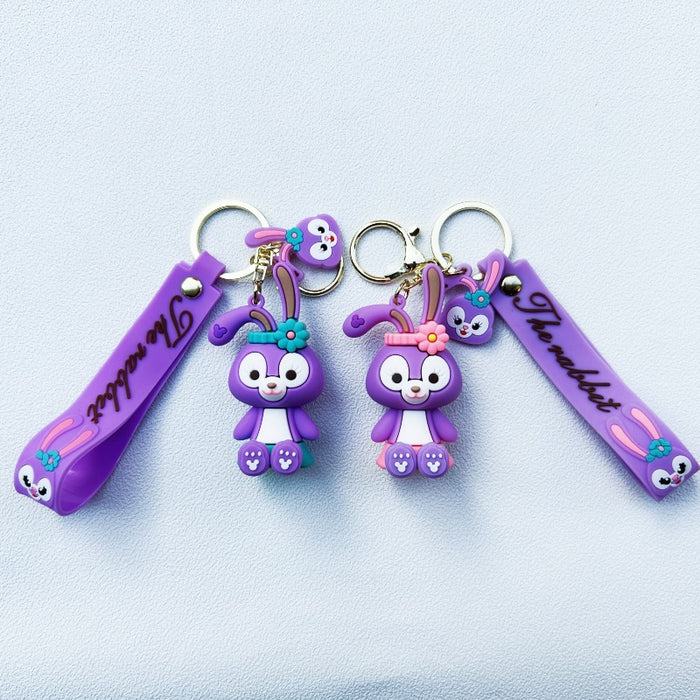 Wholesale PVC Cartoon Doll Keychain JDC-KC-WuYi095