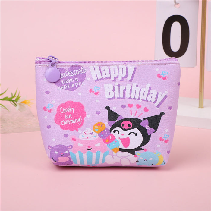 Wholesale Cute cartoon coin purse,  waterproof leather storage bag Wallet