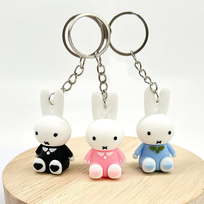 Wholesale  Cartoon cute  doll keychain schoolbag pendant car key chain