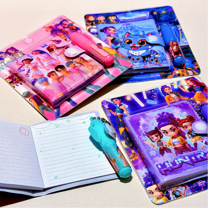 Wholesale 4pcs/ set KPOP Spiral-Bound Notebook