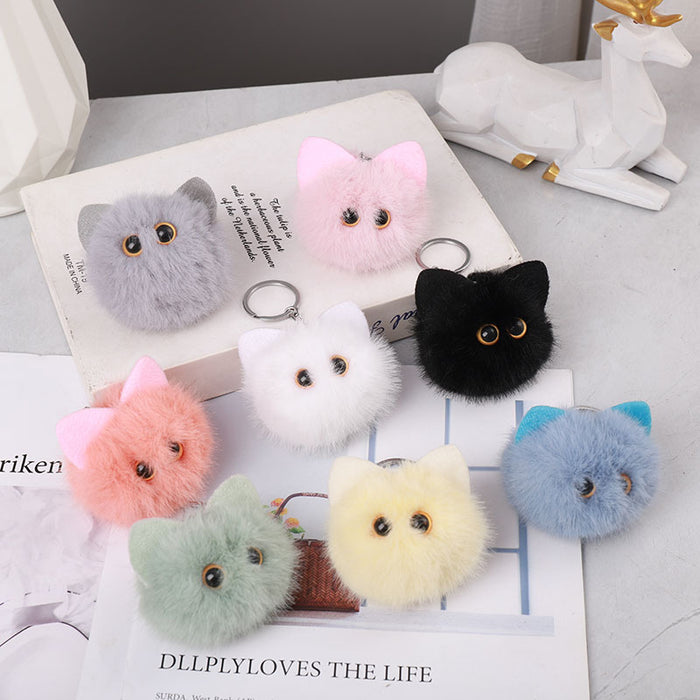 Wholesale  plush keychain pendant car pendant bag pendant gift