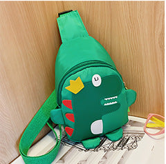 Wholesale Cartoon children's bag dinosaur children's chest bag cute girl backpack boy baby diagonal bag