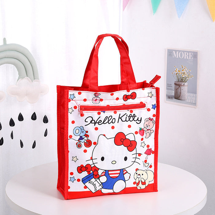 Wholesale New Oxford Cloth Double Layer Tutoring Bag Art Bag JDC-SD-XBB004