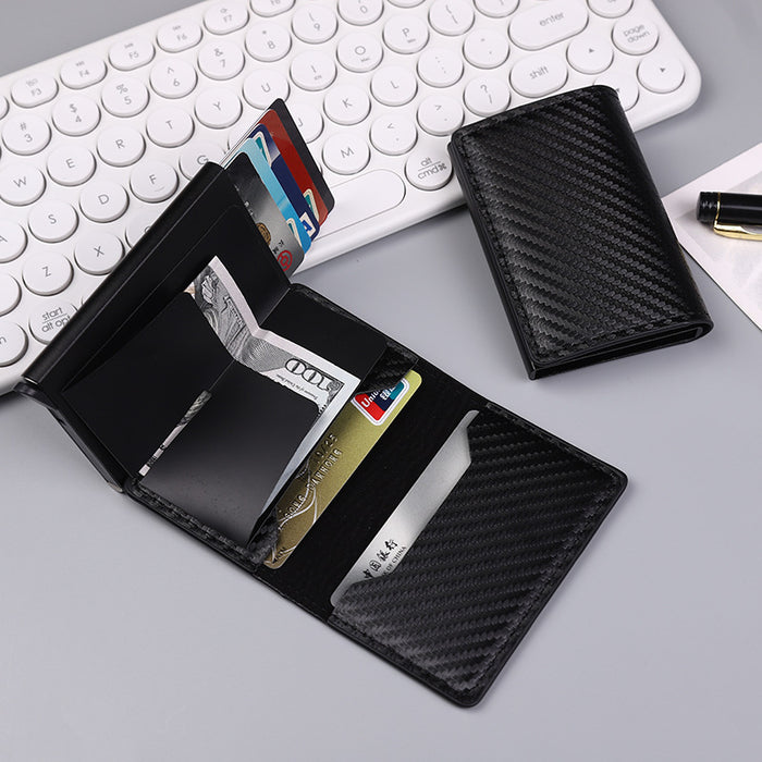 Wholesale RFID Blocking Card Case Chic Metal Wallet for Daily Matching MOQ≥2