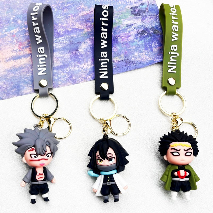 Wholesale PVC cartoon doll Keychain JDC-KC-WuYi092