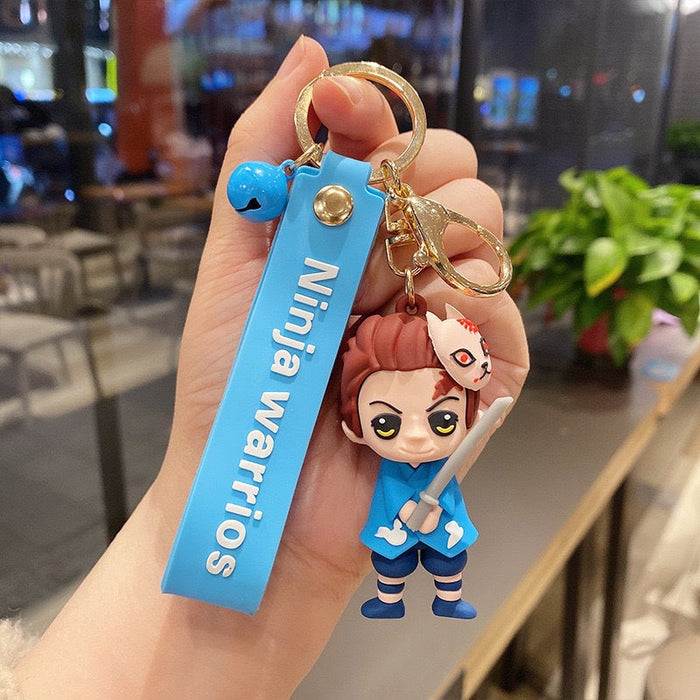 Wholesale Cartoon PVC Pig Keychain JDC-KC-JBao008